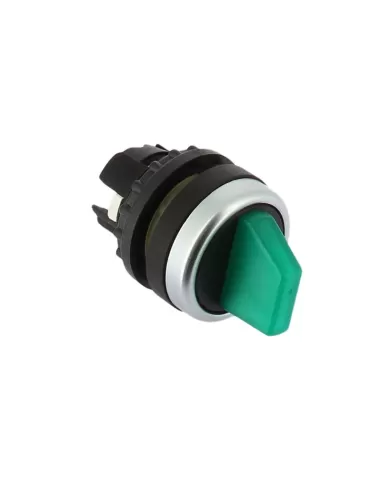 Eaton rlwk1r-gn interruptor giratorio iluminado verde de 2 posiciones